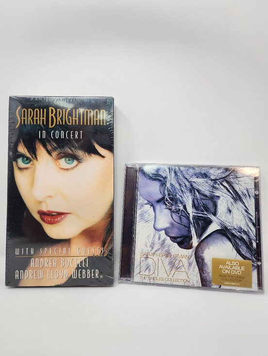 Other - Sarah Brightman In Concert VHS & Diva CD Set